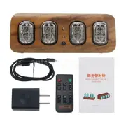 Bluetooth Clock IN12 Glow Tube Clock Nixie Clock 4-Digit Electronic Alarm Clock-