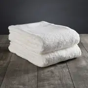 Delilah Home Organic Cotton Face Towels, Set of 2