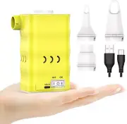 Air Mattress Pump: Rechargeable 6000Mah Portable Battery Air Pump, Quick-Fill El
