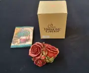 NIB! Lord Byron Harmony Garden DOUBLE RED ROSE HGLEDRR