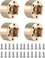 Modification Accessories 12MM Brass Wheel Hex Hub Widen Adapter for 1/10 RC Crawler Axial SCX10 Traxxas TRX4(12mm)