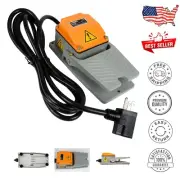 Hands-Free 15A SPDT Electric Foot Switch with 10ft Cord - Plug & Play Design