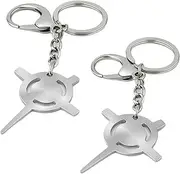 IN SELECT Lighter Flame Adjuster and Air Release Tool, Stainless Steel Keycahin Accessories for Butane Lighters, Universal Refill Venting and Flame Control Tool 2 Pack