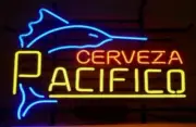 Cerveza Pacifico Swordfish 24" Neon Sign Lamp Light Wall Artwork Display Beer LE