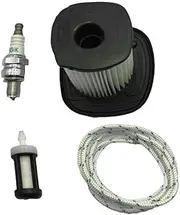 [Chuancheng] Accessories For Stihl Service Kit For BG86 - BG86C - BG66 - BG5 - SH86 - SH86C Leaf Blower Include Air Filter, Fuel Filter, Spark Plug, Pull Cord