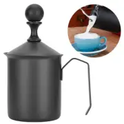 Stainless Steel Manual Milk Frother Foamer Handheld Coffee Milk Frothing US