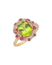 Tiramisu Vermeil 3.07 ct. tw. Gemstone Ring