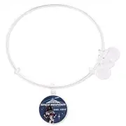 Alex And Ani Space Mountain 40th Ann Disney World Silver Bracelet Magic Kingdom