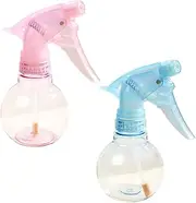 Healvian 2pcs Hair Spray Bottle Continuous Mister Bottle Makeup Mister Spray Travel Refillable Bottles Spray Bottle for Hair Bottle Container Misting Spray Bottle Mini Steamer Plastic Blue