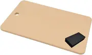 Kitchen Star Tsukihoshi Rubber Cutting Board Made in Japan,Dishwasher-Safe Size:13.54×8.38×0.39inches(344×213×10mm) Equipped with a Cutting Board Scraper for Synthetic Rubber Cutting Boards (M)