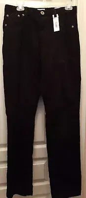 Uproar Kids Girls Skinny Jeans Size 20 Regular Corduroy Black NWT
