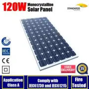 120W 12V MONO SOLAR PANEL HOME GENERATOR CARAVAN BOAT POWER BATTERY CHARGING