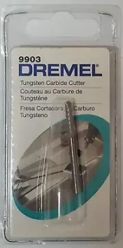 DREMEL ROTARY POWER TOOL 1/8" TUNGSTEN CARBIDE CUTTER ATTACHMENT, 9903