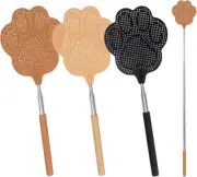 3Pack Manual Fly Swatter,Plastic Fly Swat Extendable Fly Swatter Hand with Long