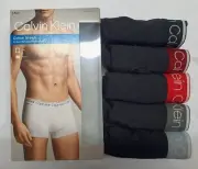 Calvin Klein Men's Cotton Stretch Trunks 5-Pack Black NB2676O