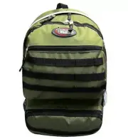 Large OLIVE Backpack Hiking Bag Day Pack School Bag Carry On Travel Back