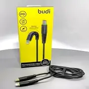 Budi USB C to Lighting PD Sync Cable, 1.2 Meter