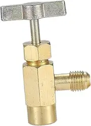PLAFOPE Can Kit R134a Tank Adapter Ac Hose Connector Self-sealing Valve for R134