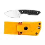 GERBER STOWE 31-04118 Mini Fixed Blade Knife with Leather Sheath