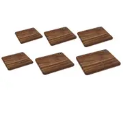 Peer Sorensen Long Grain Ringed Cutting Board - 30x25x2.5cm
