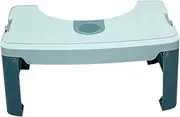 BESTYASH Folding Step Stool for Adults Sturdy Poop Stool for Bathroom Use Lightweight and Easy to Clean Safe for Seniors and Pregnant Women for Toilet Comfort and Stability