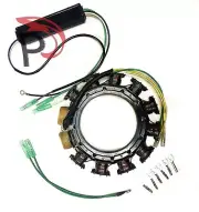 16Amp Outboard Stator For Mercury 2,3,4Cyl 30-125HP 834949A2,A4 398-832075A3,A4