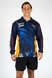 AFL Footy 'n' Fishing Shirt - Adelaide Crows - Adult - Mens - Polo
