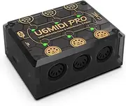 CME U6MIDI Pro - MIDI interface with router and filter - plug-and-play USB MIDI for computer - 3-in-3-out MIDI with merge, split, thru