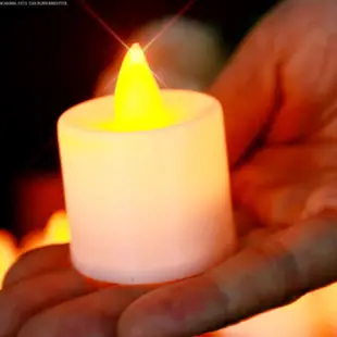 【GF235】LED電子蠟燭燈 單色 蠟燭燈 LED 仿真安全 蠟燭 浪漫 求婚 婚宴佈置 (4折)