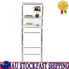 Over Toilet Storage Rack 165x53cm 3-Tier Shelf For Bathroom Laundry