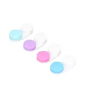 12PCS Contact Lens Case Storage Soaking Mini Travel Eye Contact Lens Care