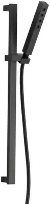 Delta 51567 Angular 1.75 GPM Single Function Hand Shower on Slide - Black