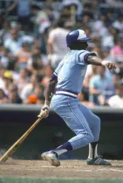 Alfredo Griffin Of The Toronto Blue Jays 1980 Baseball Photo 7