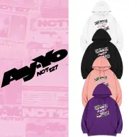 在飛比找蝦皮購物優惠-NCT 127專輯AyYo周邊應援同款衣服寬松套頭加絨薄款印
