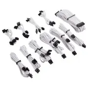 Corsair Premium Sleeved PSU Cables Pro Kit White