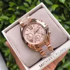 Michael Kors Women's Bradshaw Rose Gold-Tone Watch MK6066