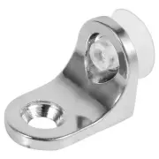 10pcs Zinc Alloy Round Corners Shape Shelf Holder Supporter Sucker For Glass US