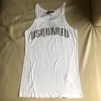 在飛比找蝦皮購物優惠-保證全新正品 DSQUARED2 D2 白色 灰色LOGO 