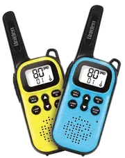 Uniden ADV05-2 - 80 Channel Mini Compact UHF Handheld Radios – Twin Colour Pack