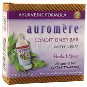 Auromere Conditioner Bar with Neem Herbal-Spice 2.12 oz