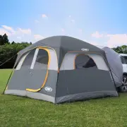 UNP SUV Tent for Camping, 6-Person Car Camping Tent, SUV Tailgate Tent for Ou...