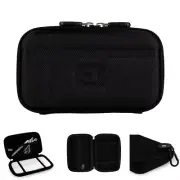 Compact Hard Shell Black Nylon Case For Garmin Nuvi 50LM / Nuvi 52LM / Nuvi 55LM