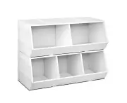 Artiss Kids Toy Storage Box - White