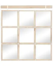 Peyton Lane Brown Wood Rustic Wall Mirror NoSize
