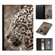 PASSPORT ITINERARY ORGANIZER|LEOPARD PANTHERA ANIMAL MAMMAL 14