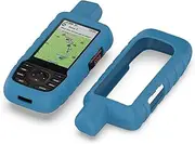 [XBERSTAR] Silicone Case for Garmin GPSMAP 66i 67i Handheld GPS Protective Cover Soft Silicone Case Shell (Blue)