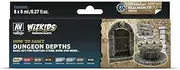 Vallejo Wizkids Premium Paint Dungeon Depths 8 piece Colours Set