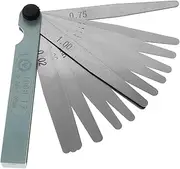 ULTECHNOVO Gap Measuring Tool 100pcs Feeler Gauge Set Stainless Steel 0.02-1.00mm Thickness Gauge for Automotive Work