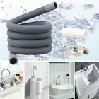 2m Drain Flexible Hose Universal Dishwasher Hose Washing Machine