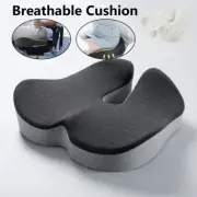 Ergonomic Memory Foam Seat Cushion Office Chair Pad forSciatica Back Pain Relief